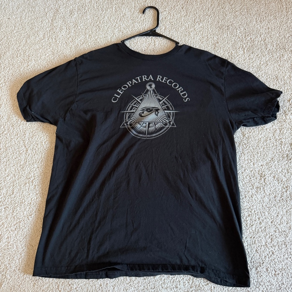 Vintage 2014 Cleopatra Records T-Shirt Size XL Goth Punk